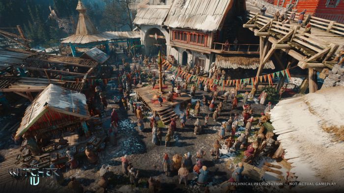 The Witcher 4 trong khuôn khổ State of Unreal 2025