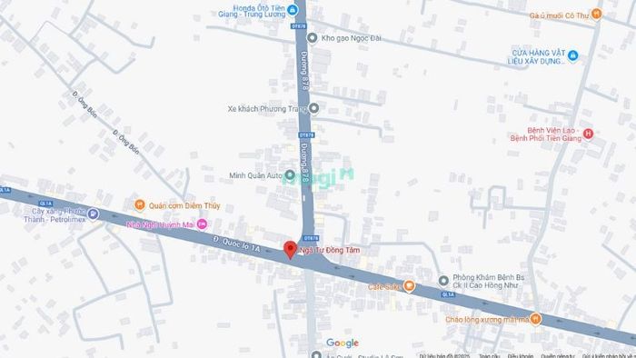 Các tuyến đường chính đi qua ngã tư Đồng Tâm