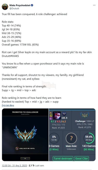 Chàng game thủ gửi thư yêu cầu Riot Games tặng trang phục hiếm nhất LMHT và kết quả đầy bất ngờ 2.