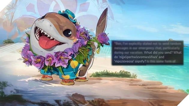 Skin mới của Jeff mang theo một thông điệp bí ẩn nhưng vô cùng dễ thương.