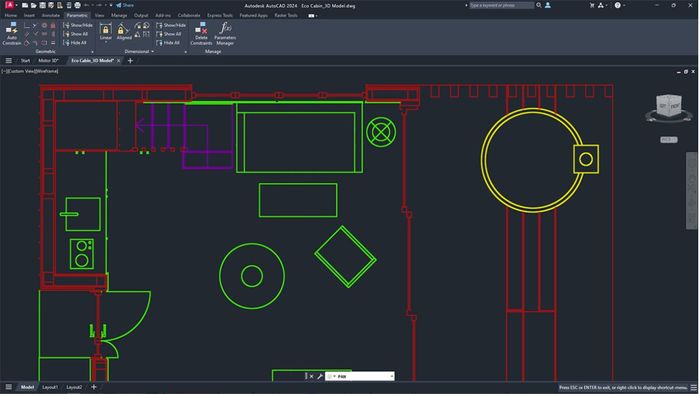 Kết hợp lệnh “Audit” và “-PU” để giảm dung lượng file CAD.