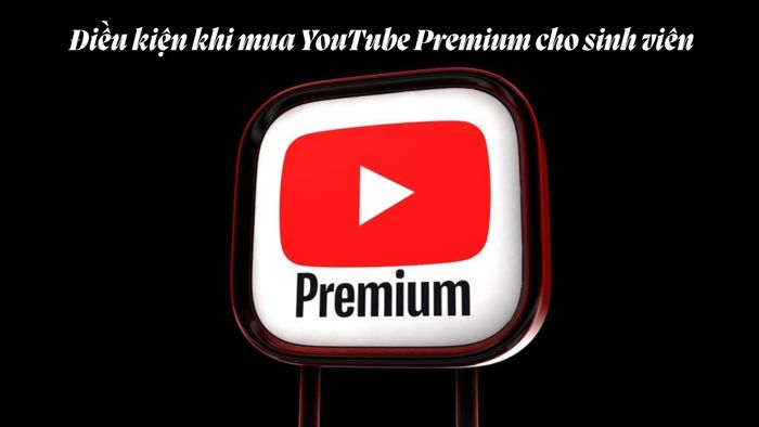 YouTube Premium dành cho sinh viên với chất lượng vượt trội