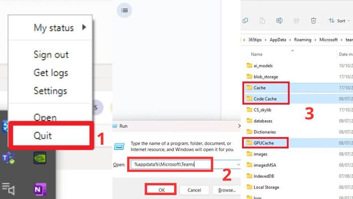 Xóa bộ nhớ đệm (Cache) của Ms Teams