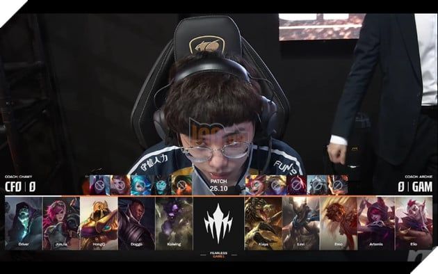 GAM Esports Chọn Đội Hình Đột Kích Sớm