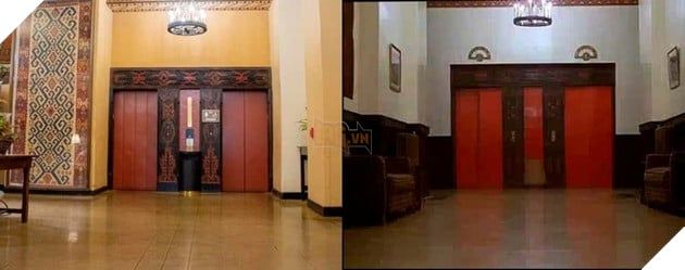 Chi tiết thang máy trong The Shining