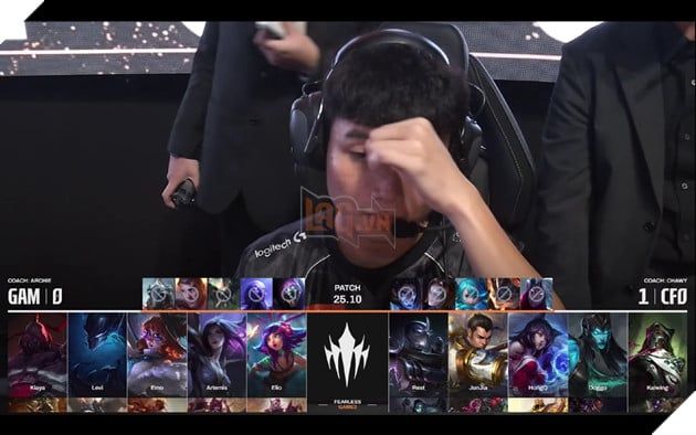 GAM Esports sở hữu đội hình thiên về giao tranh
