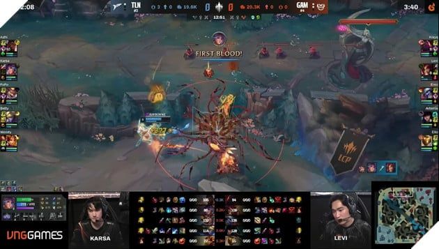 Karsa thành công solo kill Levi ngay trong khu vực rừng của GAM