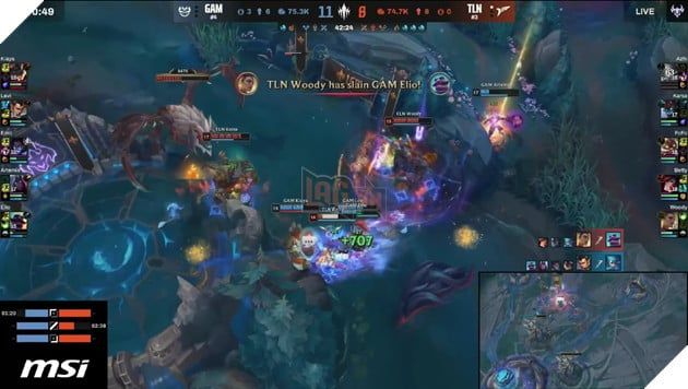 GAM Esports giành linh hồn rồng ngàn tuổi sau pha giao tranh kịch tính