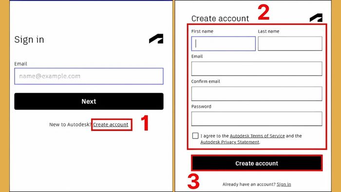 Hướng dẫn tải AutoCAD miễn phí cho sinh viên: Bước 1