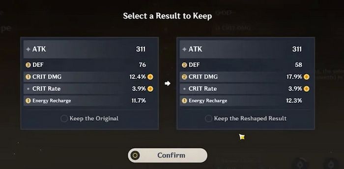 Genshin Impact: Hướng dẫn kiếm Bụi Khai Sáng và tất cả thông tin cần biết về reroll thánh di vật