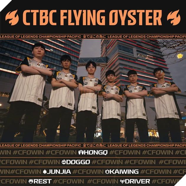 CTBC Flying Oyster (CFO) công bố đội hình mới tại LCP 2025 Khởi Động