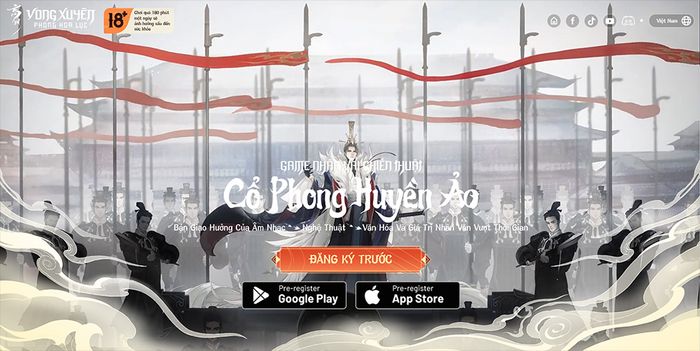 Vong Xuyên Phong Hoa Lục, game nhập vai cổ phong, đã chính thức mở đăng ký trước với những phần quà giá trị cho cộng đồng game thủ.