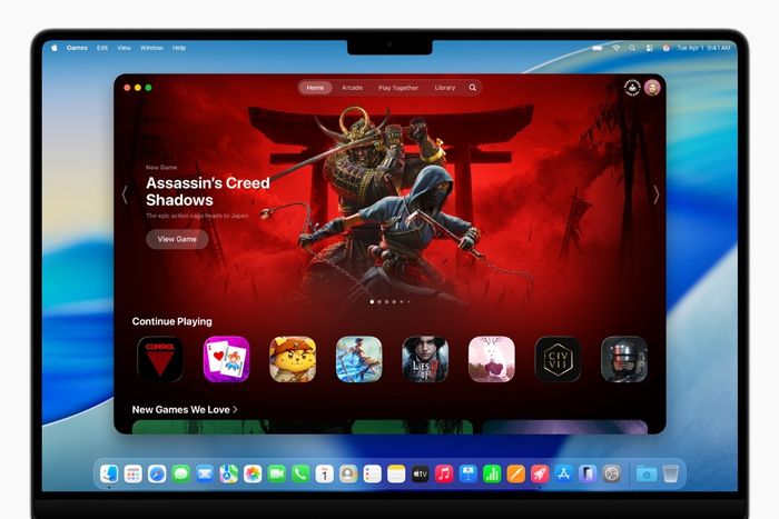 Ứng dụng Apple Games mới với Game Overlay, mang đến thêm nhiều game thú vị trên macOS Tahoe 26