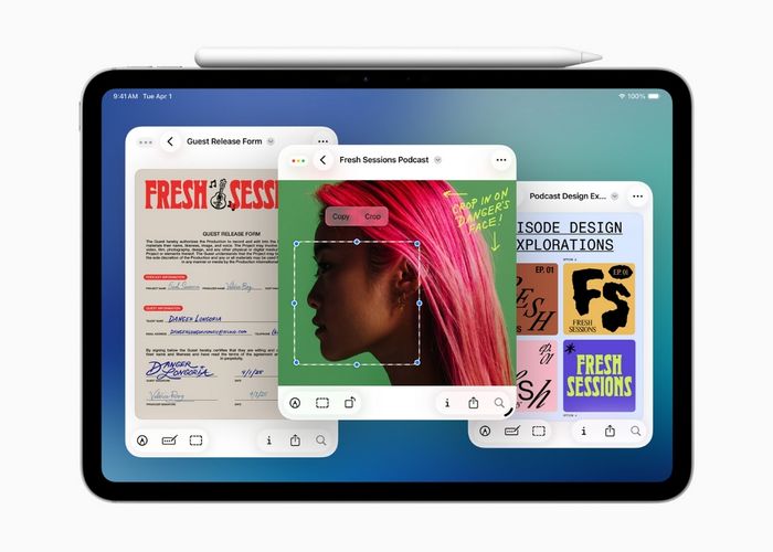 Ứng dụng Preview đã có mặt trên iPad. Ảnh: Apple.com