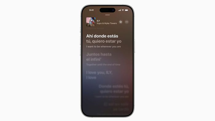 iOS 26 mang đến những cải tiến cho Apple Music. Ảnh: Apple.com