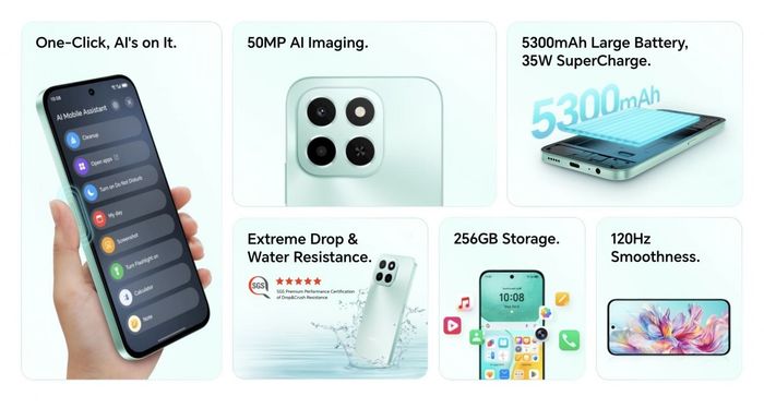 Các tính năng nổi bật của điện thoại
