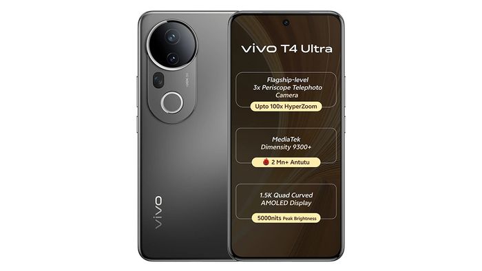 vivo T4 Ultra được trang bị thông số kỹ thuật vượt trội