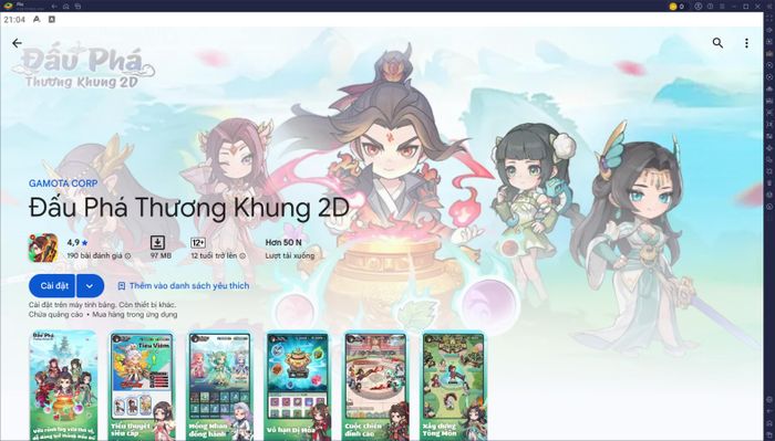 Khám phá hành trình trở thành người mạnh nhất khi chơi Đấu Phá Thương Khung 2D trên PC qua BlueStacks