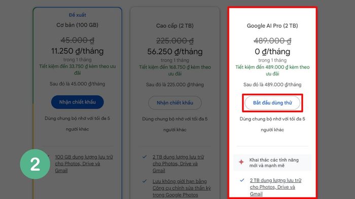 Cách tạo tài khoản và sử dụng Veo 3 AI bước 2
