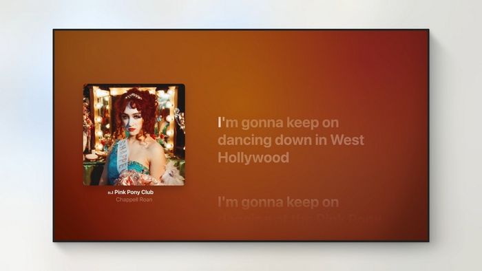 Trải nghiệm ca hát cùng Apple Music Sing. Nguồn: Apple