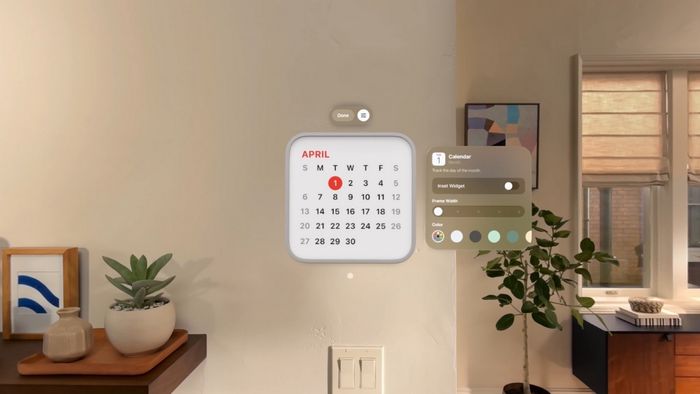 Không gian tiện ích ứng dụng được cải tiến vượt bậc. Nguồn: Apple