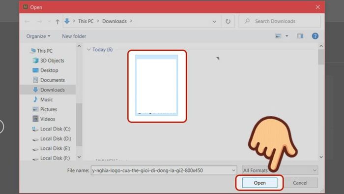 Hướng dẫn chuyển ảnh thành vector trong AI - Bước 2