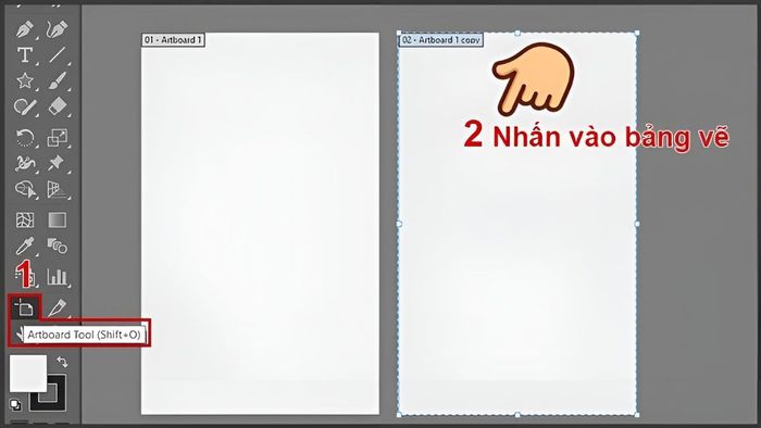 Thao tác thêm và loại bỏ Artboard trong AI - Phần 2