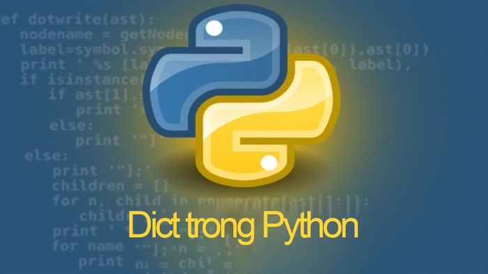 Dict trong Python là công cụ lưu trữ dữ liệu dưới dạng khóa và giá trị.