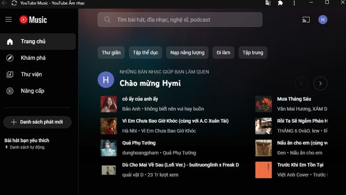 Hướng dẫn cài đặt YouTube Music trên PC qua Google Chrome - bước 3