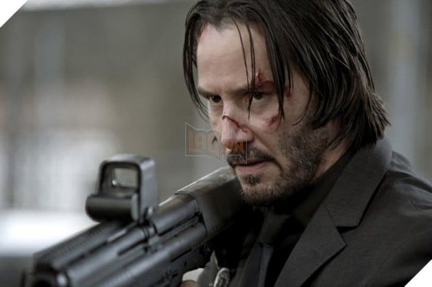 Nam diễn viên Keanu Reeves trong tạo hình nhân vật sát thủ John Wick