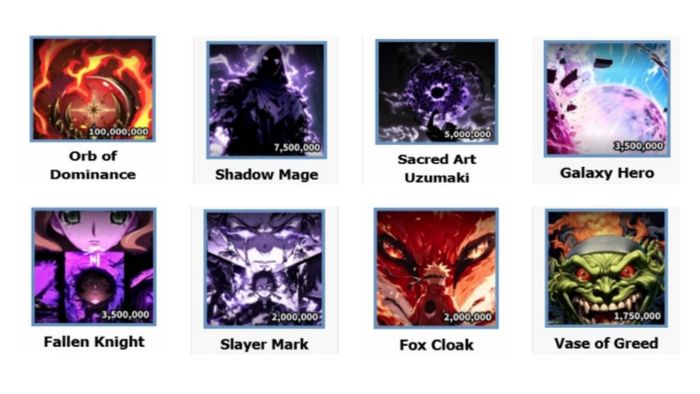 Xếp hạng top nhân vật trong Ultimate Anime Card Clash Tier List