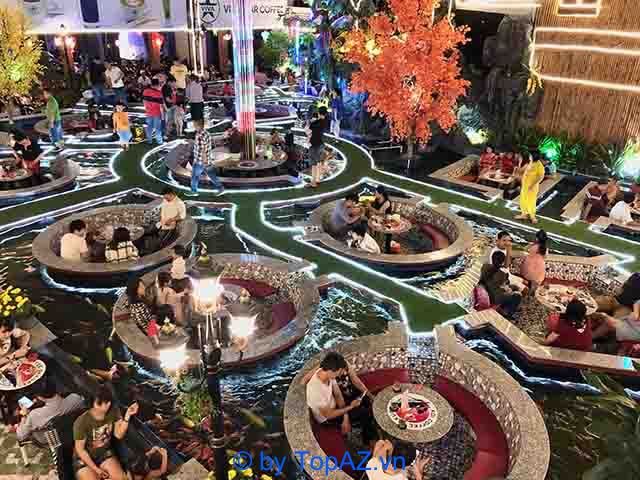 Cafe cá Koi đẹp nhất Sài Gòn