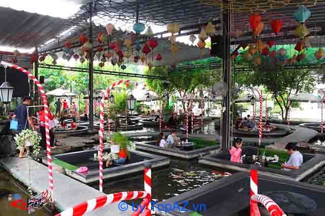 Quán cafe cá Koi đẹp nổi bật tại Sài Gòn