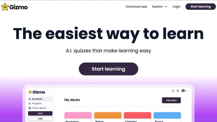 Top công cụ AI tạo flashcard miễn phí tốt nhất