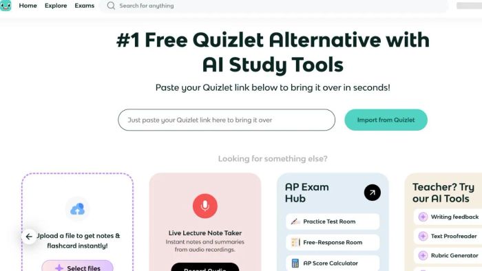 AI tạo flashcard miễn phí chất lượng hàng đầu