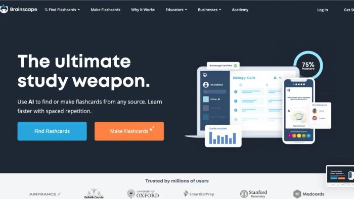 Công cụ AI tạo flashcard miễn phí