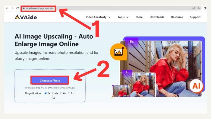 Các bước thực hiện nâng cao độ nét ảnh bằng AI - Phần 1