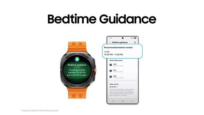 Phiên bản One UI 8 Watch bổ sung tính năng hướng dẫn giấc ngủ tiện lợi