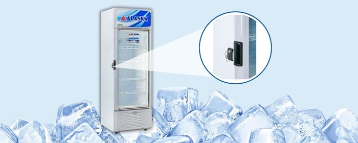 Tủ mát Alaska 300 lít LC-335 có khóa an toàn