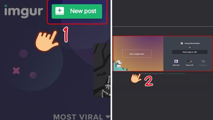 Hướng dẫn thao tác với Imgur trên máy tính - Phần 2