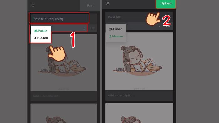 Hướng dẫn thao tác với Imgur trên thiết bị di động - phần 3