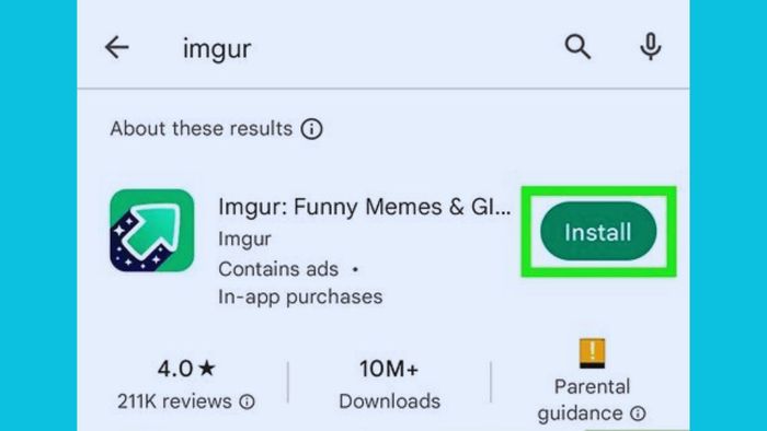 Hướng dẫn chi tiết thao tác với Imgur trên di động - phần 1