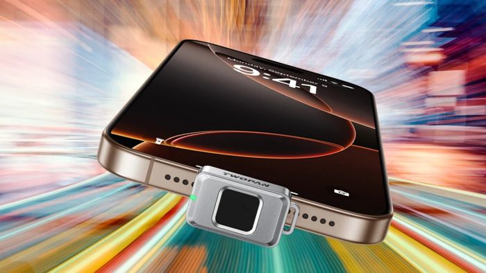 Hiện tại, Twopan Nano SSD đang là ổ cứng di động bảo mật bằng vân tay có thiết kế nhỏ gọn nhất thế giới dành cho smartphone