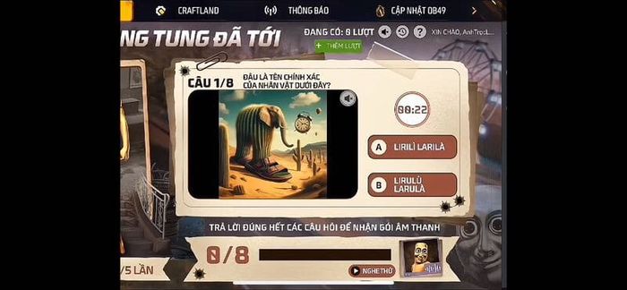 Thử thách kiến thức về thế giới Brainrot