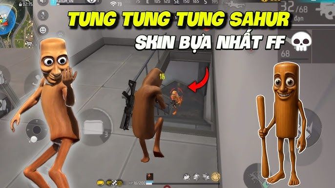 Chi tiết sự kiện nhận skin Tung Tung Tung Sahur