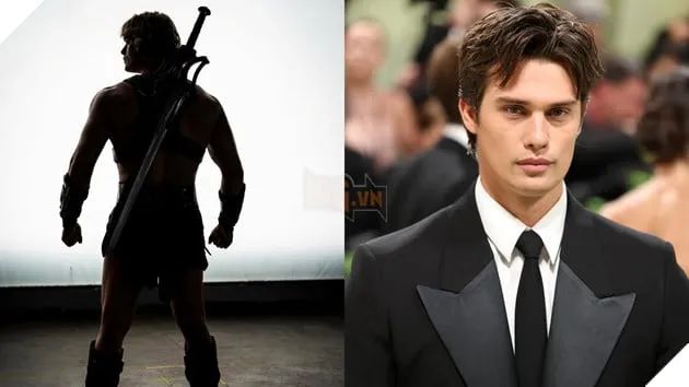 Nicholas Galitzine vừa công bố hình ảnh mới nhất trong vai He-Man đầy ấn tượng