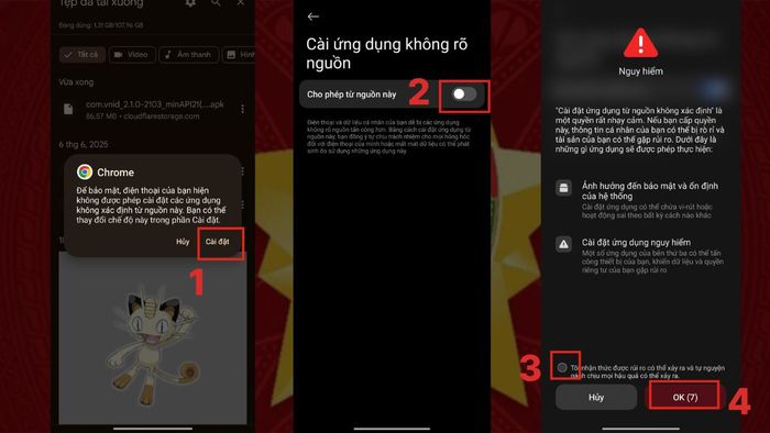 Hướng dẫn chi tiết quá trình tải và cài đặt VNeID APK - Phần 3
