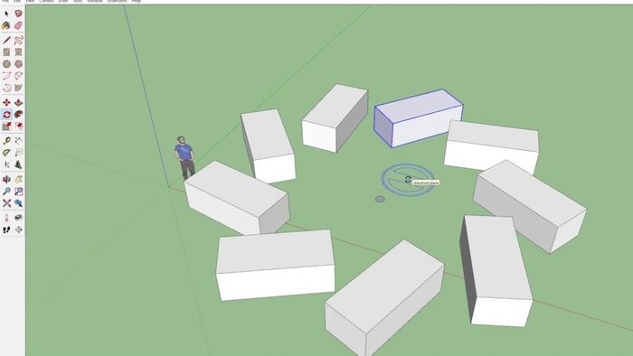 Các dạng lệnh Array phổ biến trong SketchUp