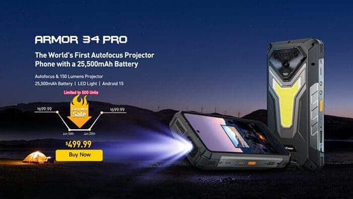 Armor 34 Pro sở hữu mức giá cực kỳ hấp dẫn