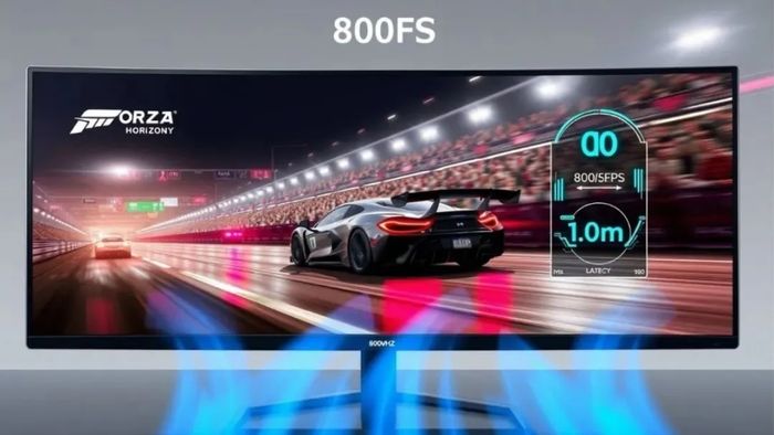 Sản phẩm được trang bị tấm nền Full HD 24.5 inch FSA VA do HKC tự nghiên cứu và phát triển.